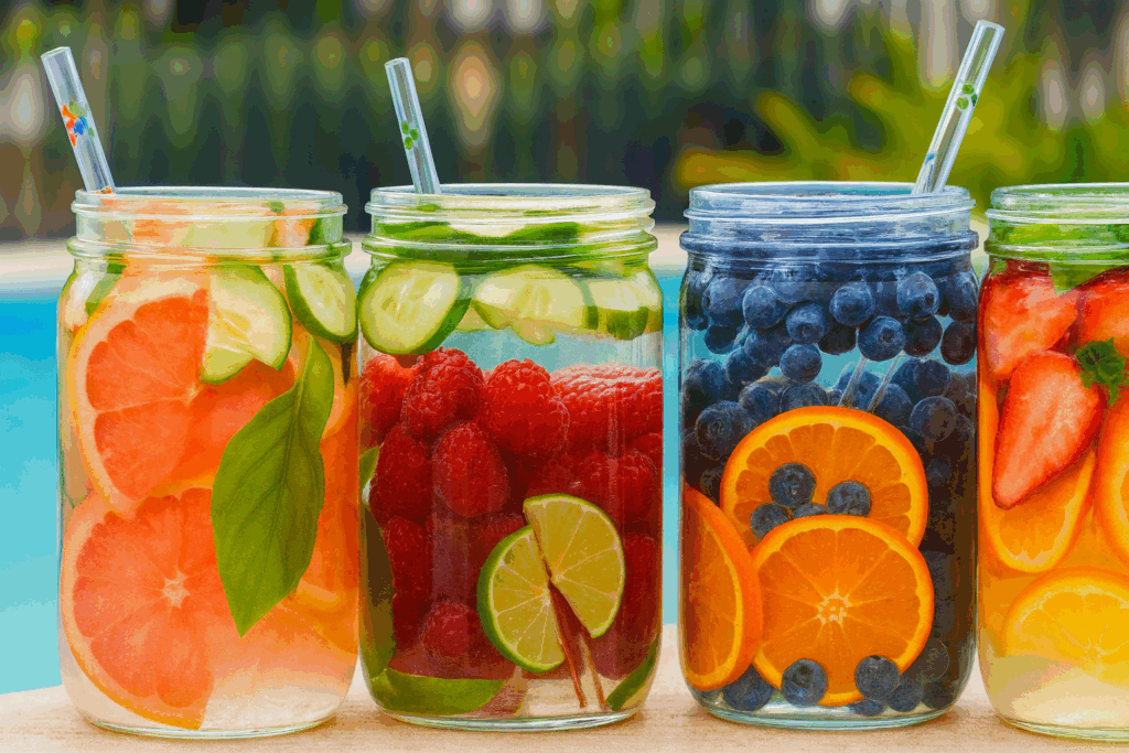 Descubre cómo preparar agua aromatizada keto: una opción baja en carbohidratos, sin azúcar y perfecta para sustituir refrescos.