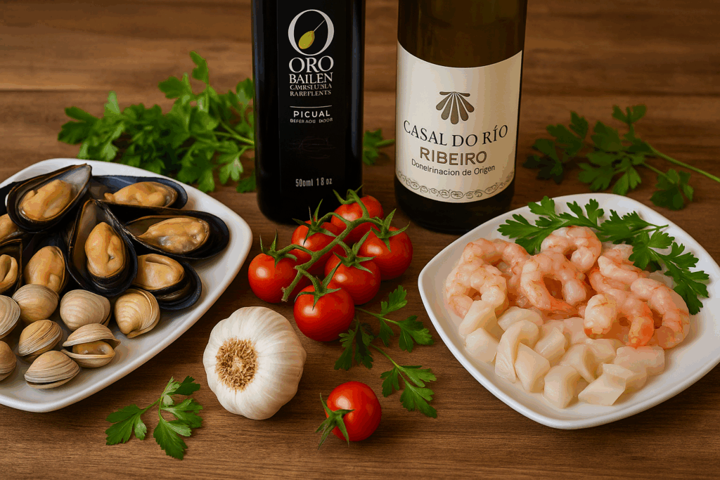 Una sopa reconfortante, rica en proteínas y grasas saludables, ideal como plato principal dentro de la dieta cetogénica. Con mariscos frescos, caldo cremoso y un toque de coco, es una receta perfecta para ocasiones especiales o cenas nutritivas.